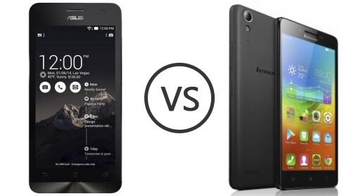 So sánh hai smartphone Zenfone 5 và Lenovo A5000