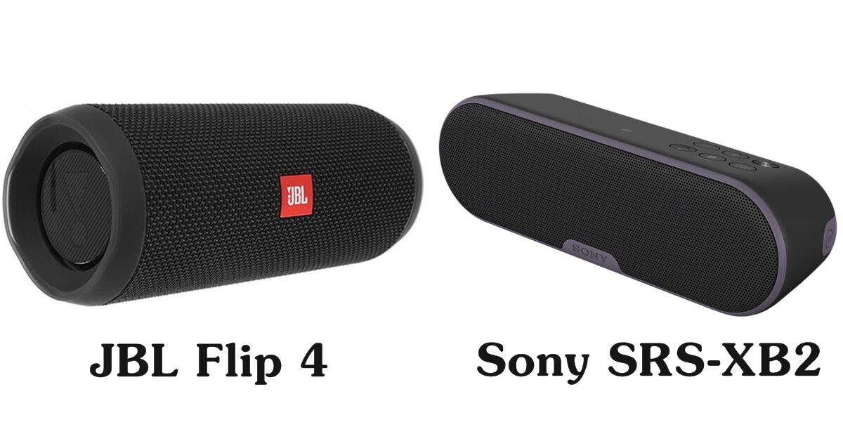 So sánh JBL Flip 4 và Sony SRS-XB2: Nên mua loa nào?