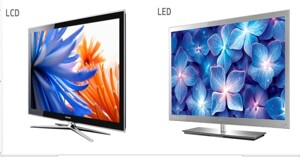 So sánh khác biệt giữa tivi LED và tivi LCD