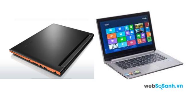 So sánh laptop IdeaPad Z400 Touch và IdeaPad Flex 14 của Lenovo