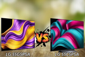 So sánh LG 55G5PSA và LG 55C5PSA – Tivi OLED LG nào bạn nên cân nhắc trong năm 2025?