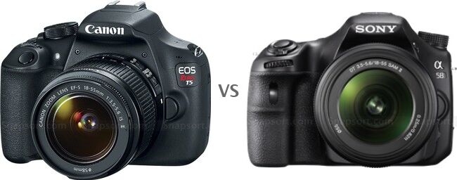 So sánh máy ảnh Canon EOS 750D và Sony A99