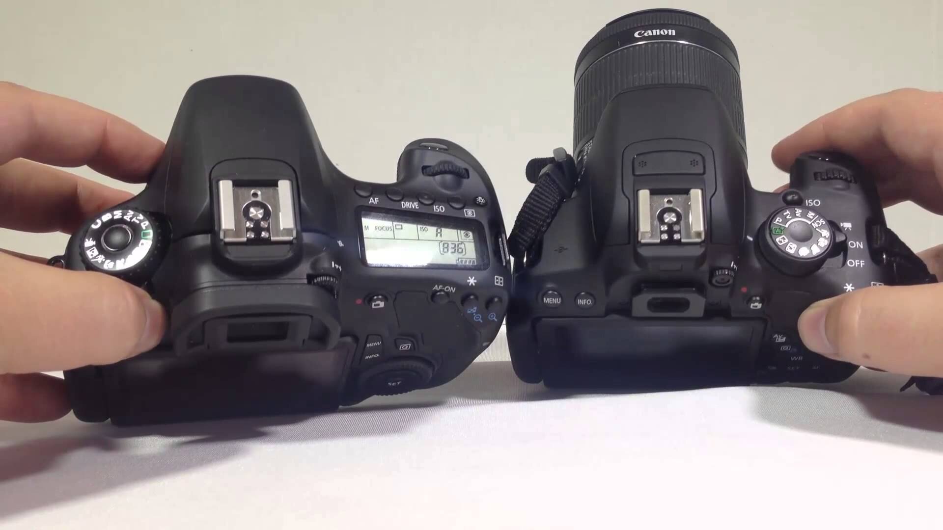 So sánh máy ảnh Canon EOS 7D và Canon EOS 60D