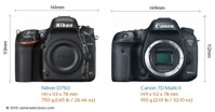So sánh máy ảnh Canon EOS 7D và Nikon D750