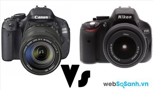 So sánh máy ảnh Canon EOS Rebel T3i Và Nikon D5100