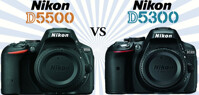 So sánh máy ảnh Nikon D5500 với D5300
