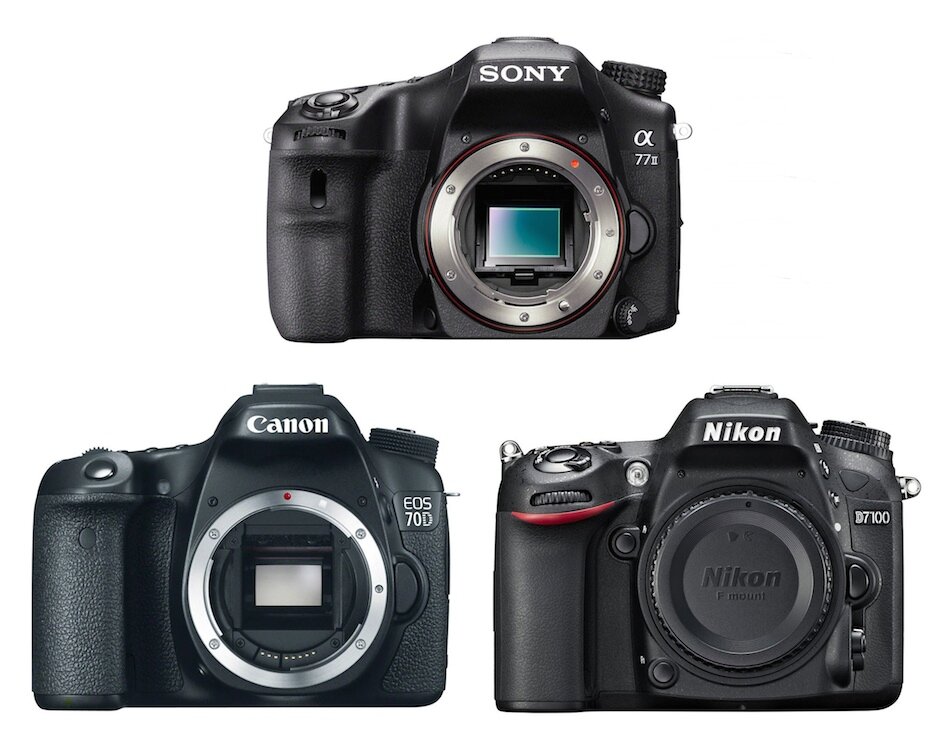 So sánh máy ảnh Nikon D7200 và Sony A77 II