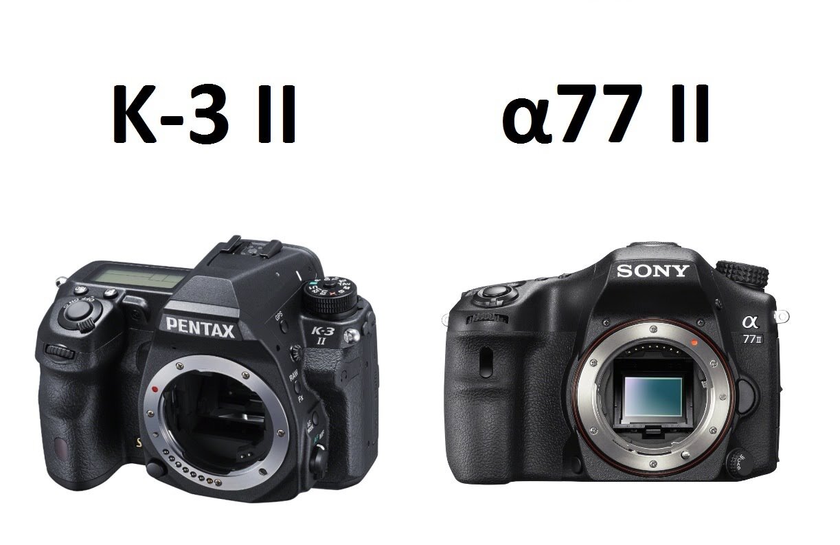 So sánh máy ảnh Pentax K-3 II và Sony A77 II