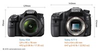 So sánh máy ảnh Sony A77 II và Sony A58