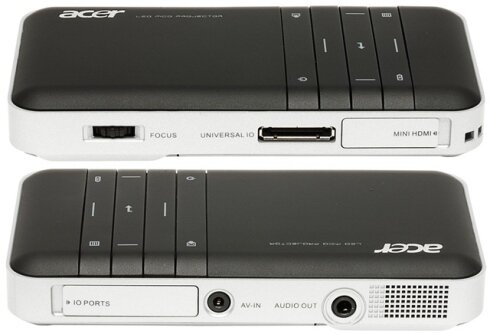 So sánh máy chiếu mini dành cho điện thoại Acer C20 và Optoma ML1000