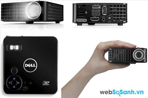 So sánh máy chiếu mini Optoma ML750 và Dell M110