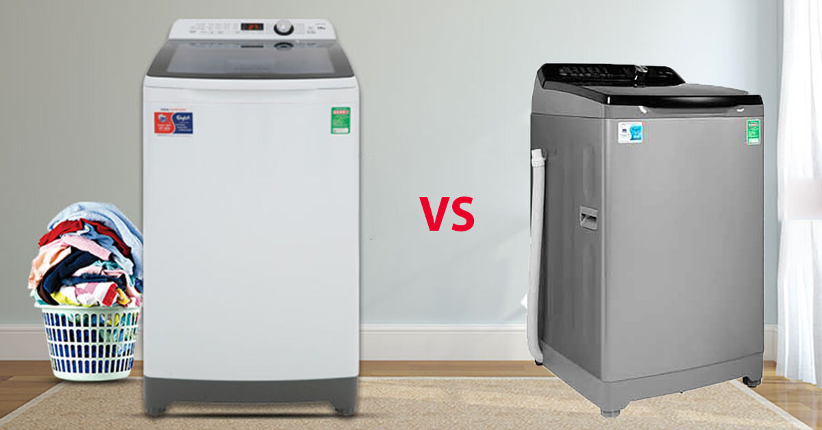 So sánh máy giặt 10kg AQUA AQW-FR100ET.W và máy giặt 10kg AQUA AQW-FR100ET.H