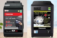 So sánh máy giặt 10kg Toshiba AW-DUM1100JV(SG) và Panasonic NA-F100A9BRV: Dưới 7 triệu nên chọn máy nào?
