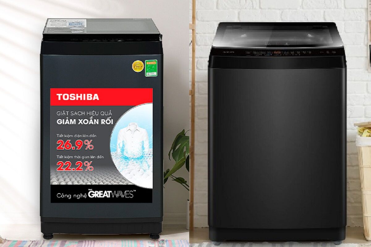 So sánh máy giặt 9kg Aqua AWM9-316K(B) và Toshiba AW-M1000FV(MK)
