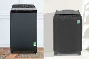 So sánh máy giặt Aqua 10.5 Kg AQW-FR105JT.BK và LG T2310VS2B cùng phân khúc dưới 7 triệu