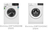 So sánh máy giặt Electrolux 10 kg EWF1025DQWB và Electrolux EWF1024D3WC