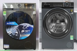 So sánh máy giặt Funiki Inverter 8.5 kg HWM F885ADG và Aqua AQD-A852J BK: Dưới 6 triệu chọn máy nào tốt?