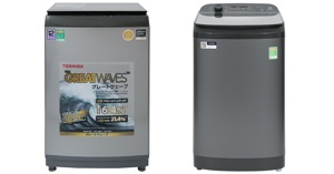 So sánh máy giặt giá 10 triệu - Electrolux EWT1074M5SA và Toshiba AW-DUK1300KV(SG)