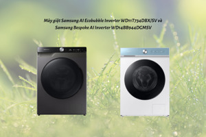 So sánh máy giặt kèm sấy Samsung WD11T734DBX/SV và Samsung WD14BB944DGMSV