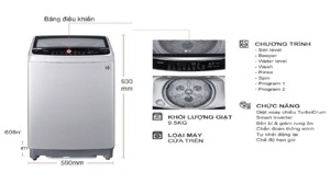 So sánh máy giặt LG 9.5kg T2395vs2m Smart Inverter và LG 10.5Kg Fv1450s2b AI DD, nên mua máy giặt loại nào tốt?