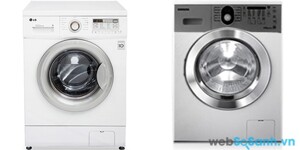 So sánh máy giặt LG WD10600 và Samsung WF1752WQR