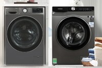 So sánh máy giặt lồng ngang 10kg LG AI DD™ Inverter FV1410S4B và Samsung WW10T634DLX/SV