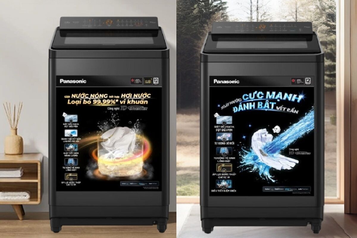 So sánh máy giặt Panasonic Inverter 11.5 Kg NA-FD115V3BV và NA-FD115X3BV