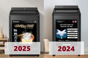 So sánh máy giặt Panasonic Inverter 12.5 kg NA-FD125X3BV và NA-FD125V4BV