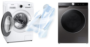 So sánh máy giặt sấy Samsung 9.5Kg WD95T4046CE/SV và Samsung WD12TP34DSX/SV