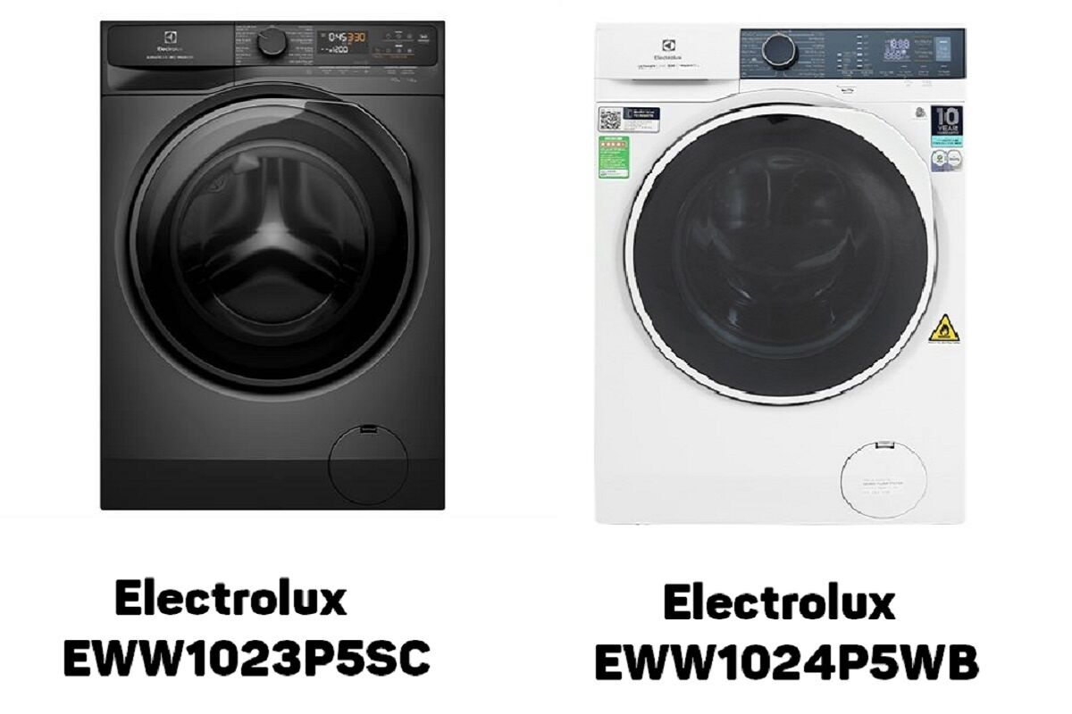So sánh máy giặt sấy Electrolux EWW1023P5SC và Electrolux EWW1024P5WB