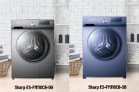 So sánh máy giặt Sharp Inverter 11 Kg ES-FM110CB-DG và ES-FM110CB-SB