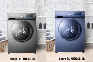 So sánh máy giặt Sharp Inverter 11 Kg ES-FM110CB-DG và ES-FM110CB-SB