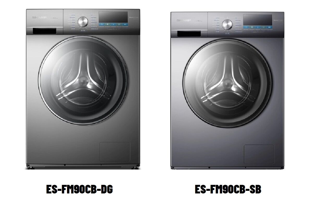 So sánh máy giặt Sharp Inverter 9 kg ES-FM90CB-DG và ES-FM90CB-SB