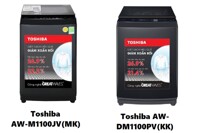 So sánh máy giặt Toshiba 10 kg AW-M1100JV(MK) và AW-DM1100PV(KK)