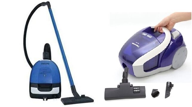 So sánh máy hút bụi Philips FC8204 và máy hút bụi Panasonic MCCL431