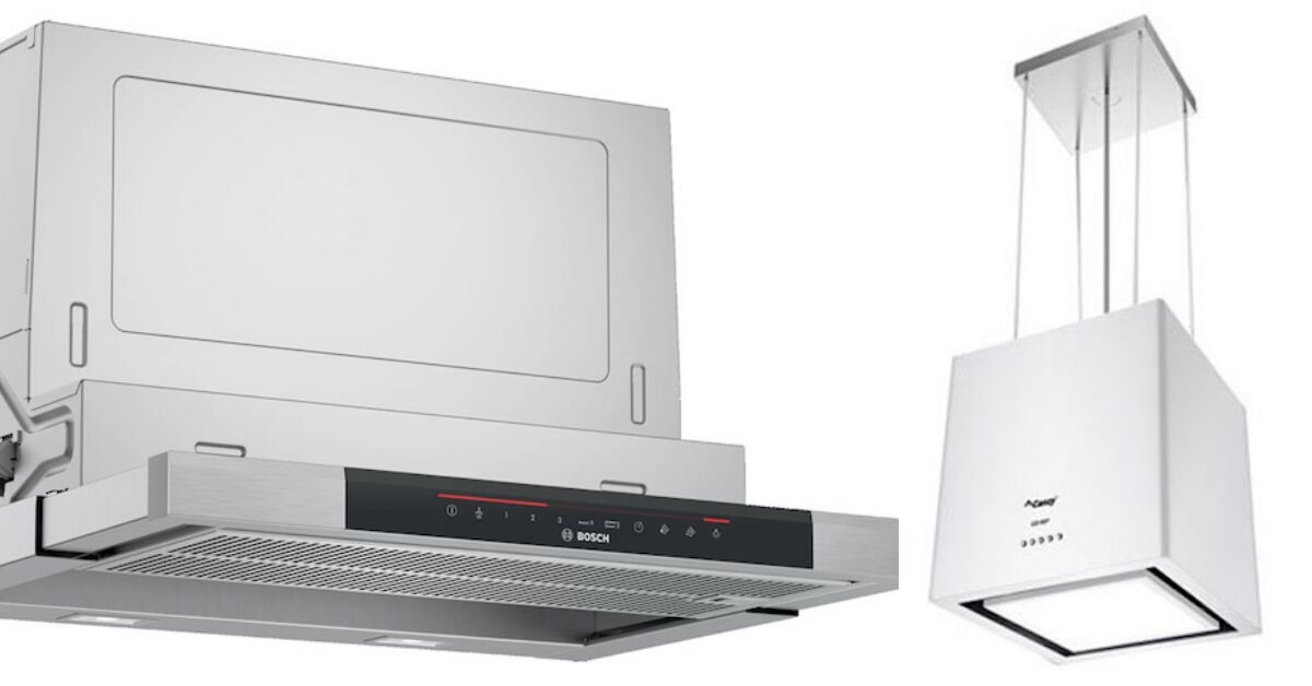 So sánh máy hút mùi âm tủ và áp tường, chúng ta nên lựa chọn loại nào?