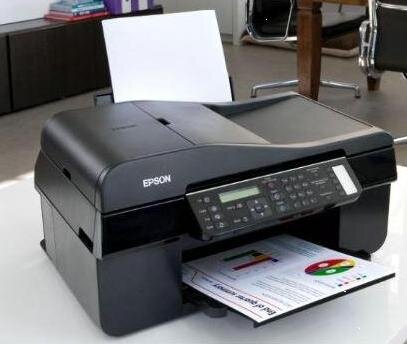 So sánh máy in màu có scan, fax Epson Stylus TX510fn và Ricoh Aficio SP  C240SF 