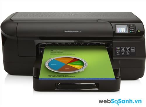 So sánh máy in màu HP Officejet Pro 8100 và HP LaserJet P3015dn