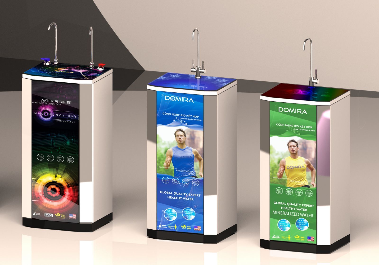 So sánh máy lọc nước gia đình loại nào tốt nhất 2020