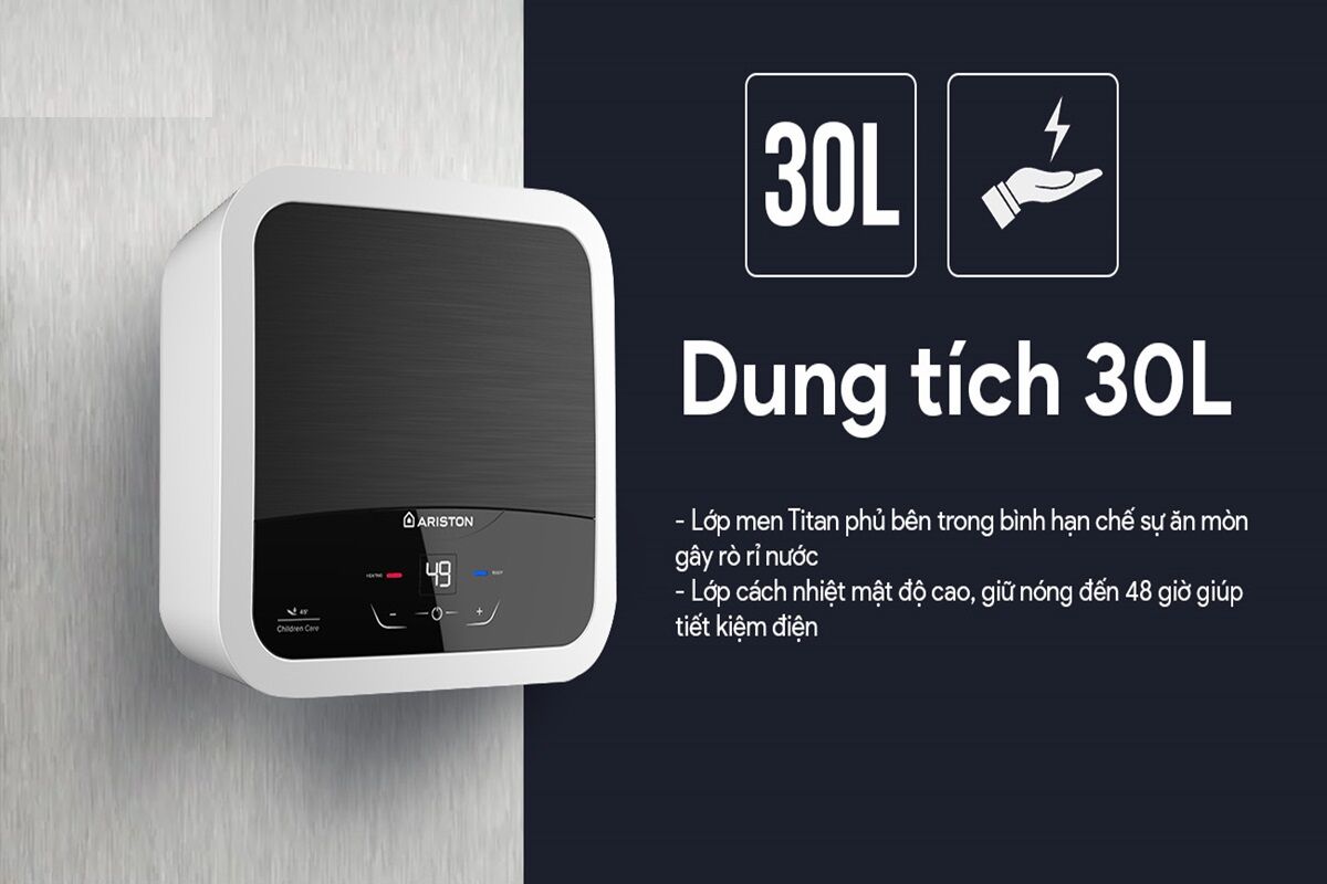 So sánh máy nước nóng Ariston AN2 30 LUX-D AG+ và Ferroli Verdi SE 30L