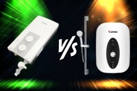 So sánh máy nước nóng trực tiếp Panasonic 3500W DH-3RP2VK và Rapido Sonne SN4.5