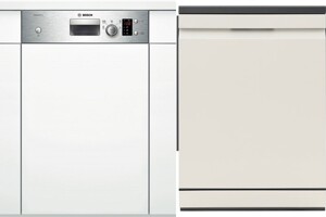 So sánh máy rửa bát Bosch SPI50E15EU và LG LDT14BGA3 về hiệu quả, tiện nghi, thiết kế