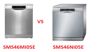 So sánh máy rửa bát Bosch SMS46MI05E và SMS46NI05E có gì khác biệt