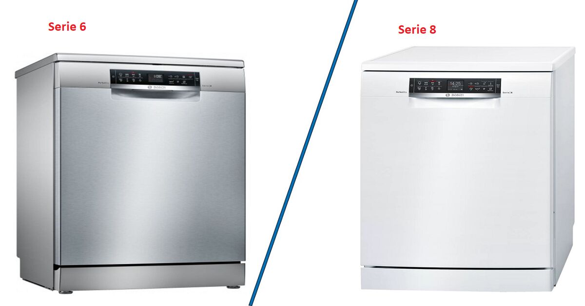 So sánh máy rửa bát Bosch serie 6 và 8 có gì giống và khác nhau?