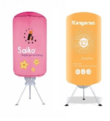 So sánh máy sấy quần áo Saiko CD9000UV và máy sấy quần áo Kangaroo KG308