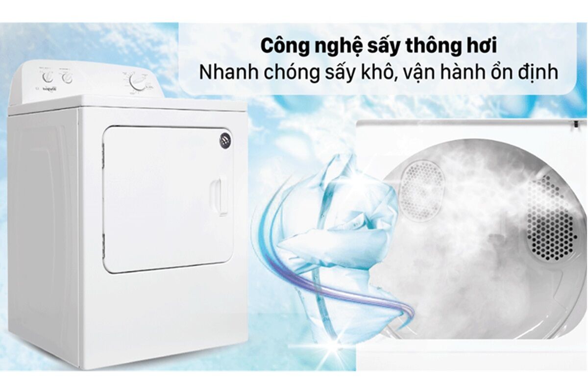 So sánh máy sấy quần áo Whirlpool 15kg 3LWED4815FW0 và Whirlpool 3LWED4705FW