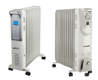 So sánh máy sưởi dầu FujiE OFR4411 và máy sưởi dầu Tiross TS926