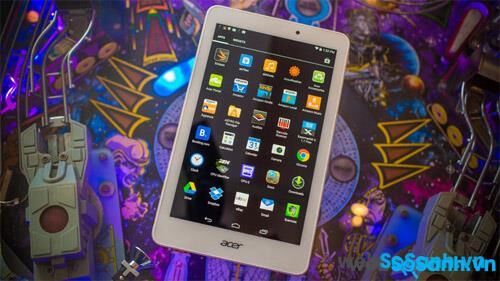 So sánh máy tính bảng Acer Iconia A1 và Lenovo Tab S8