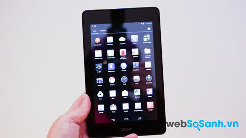 So sánh máy tính bảng giá rẻ HP Slate 7 và Acer Iconia One 7