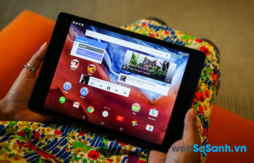 So sánh máy tính bảng Google Nexus 9 và Xperia Z4 Tablet